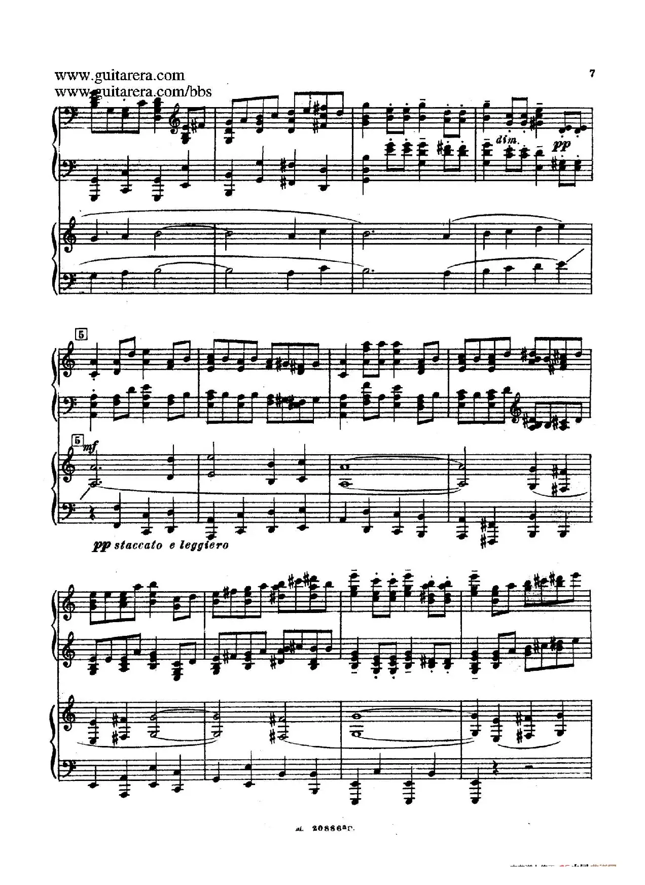 第二双钢琴组曲 Suite for Two Pianos No.2 Op.17（1. 引子 Introduction）