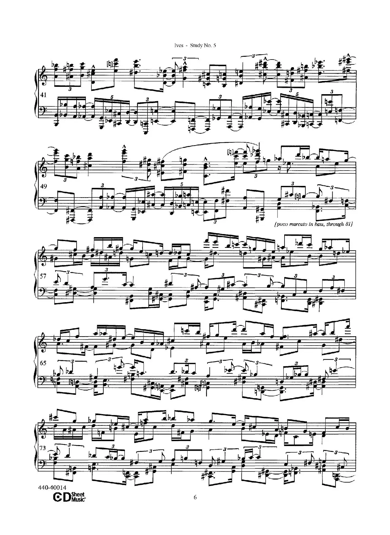 Study No.5（第五号练习曲）