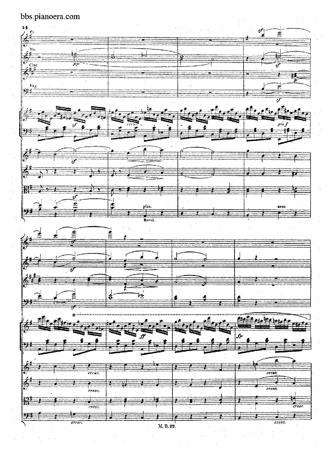 Piano Concerto No.1 in g Minor Op.25（g小调第一钢琴协奏曲·总谱）