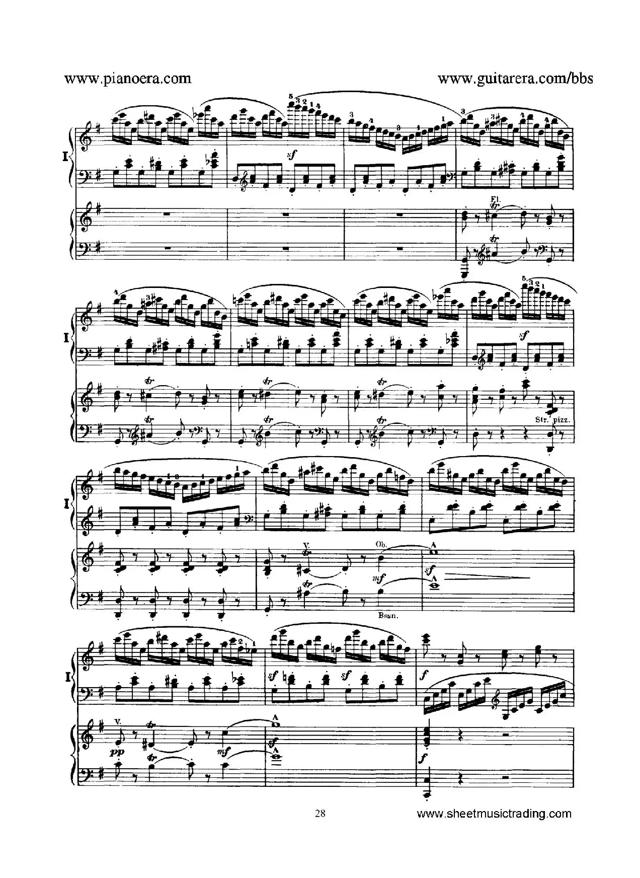 Piano Concerto No.1 in g Minor Op.25（g小调第一钢琴协奏曲·双钢琴）