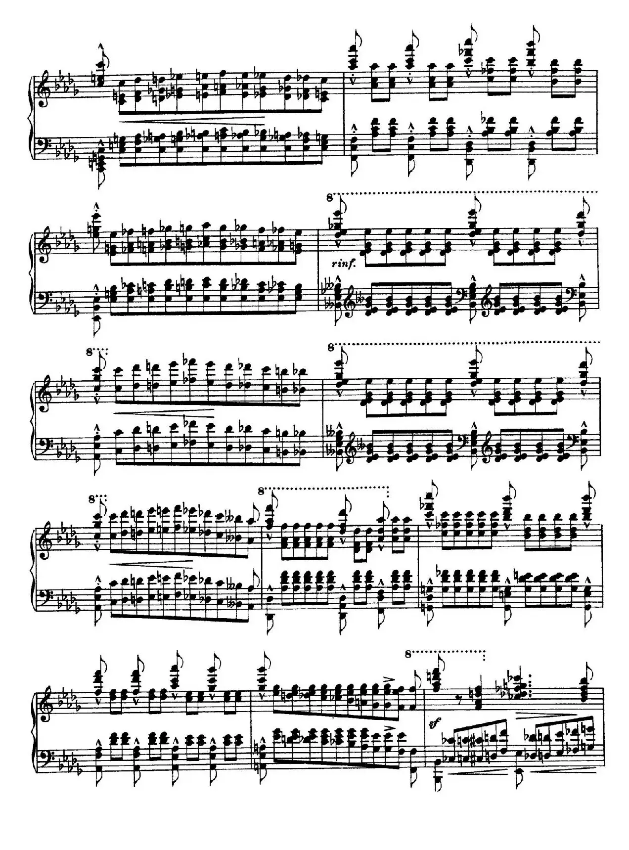 12 Etudes d'execution Transcendante S.139（12首超技练习曲·11）