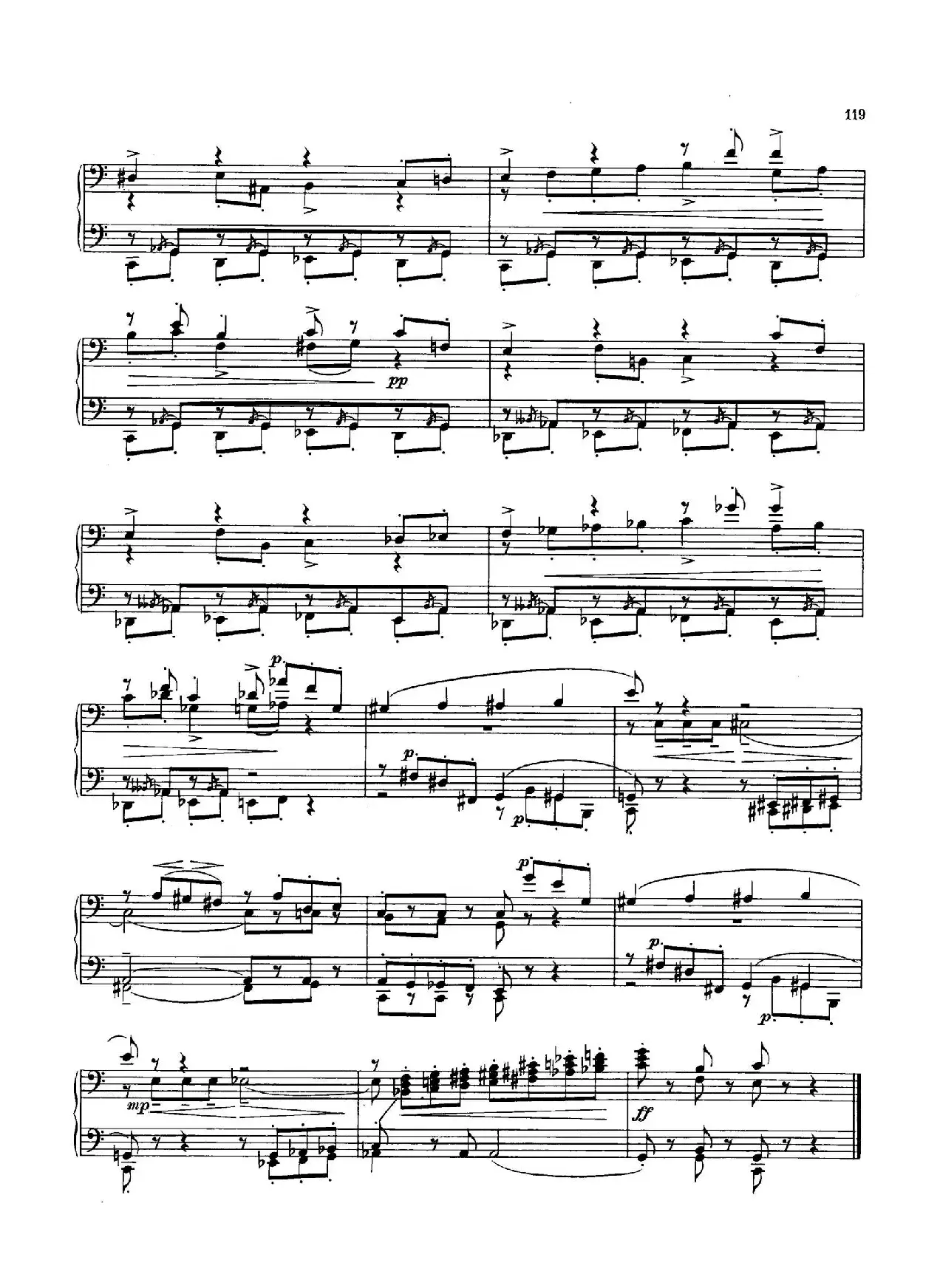 Prokofiev - Ten Pieces Op.12（普罗科菲耶夫-10首小品·9）