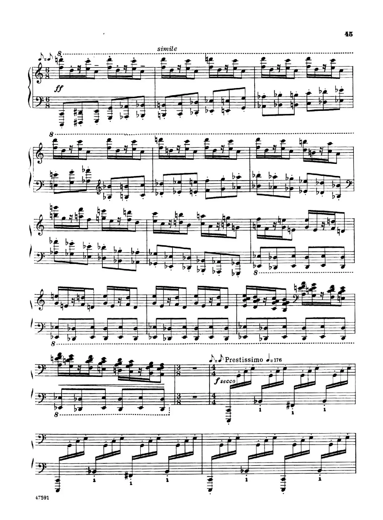 Piano Sonata in E-flat Major Op.95（降E大调钢琴奏鸣曲·Ⅲ）