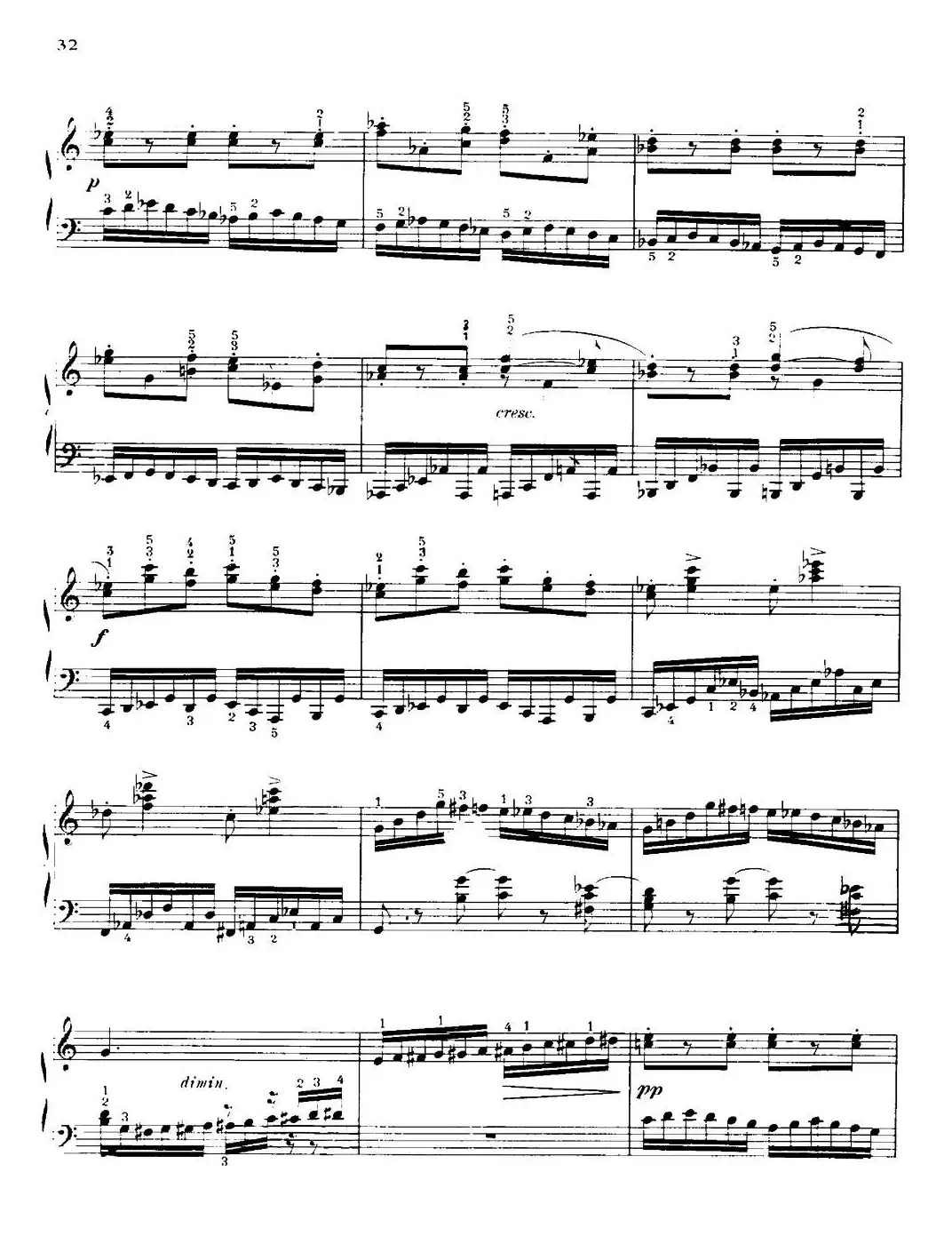 20 Petites Etudes, Op.91（20首小型练习曲）（14）