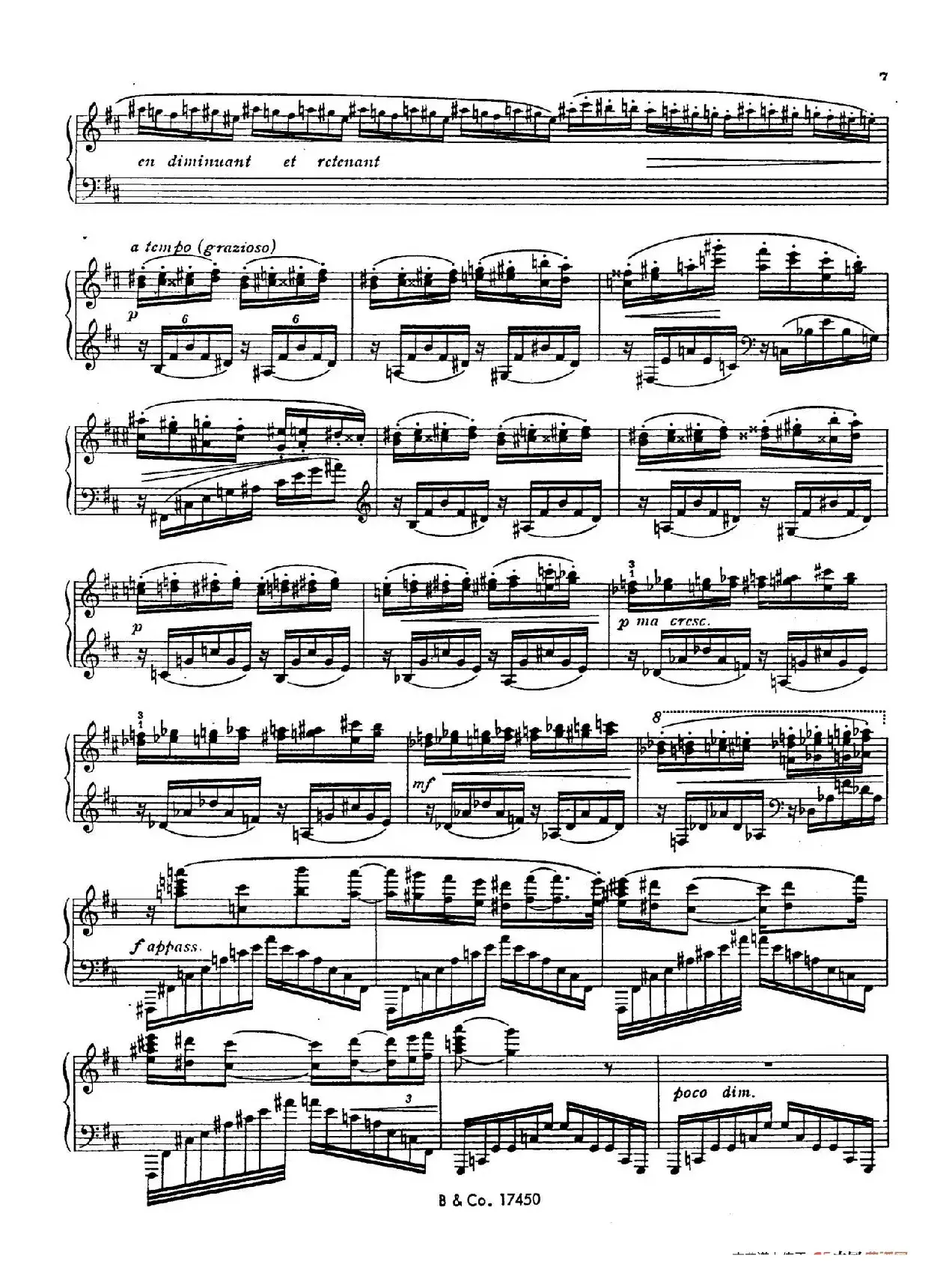 Premiere Etude de Concert Op.65（第一号音乐会练习曲）