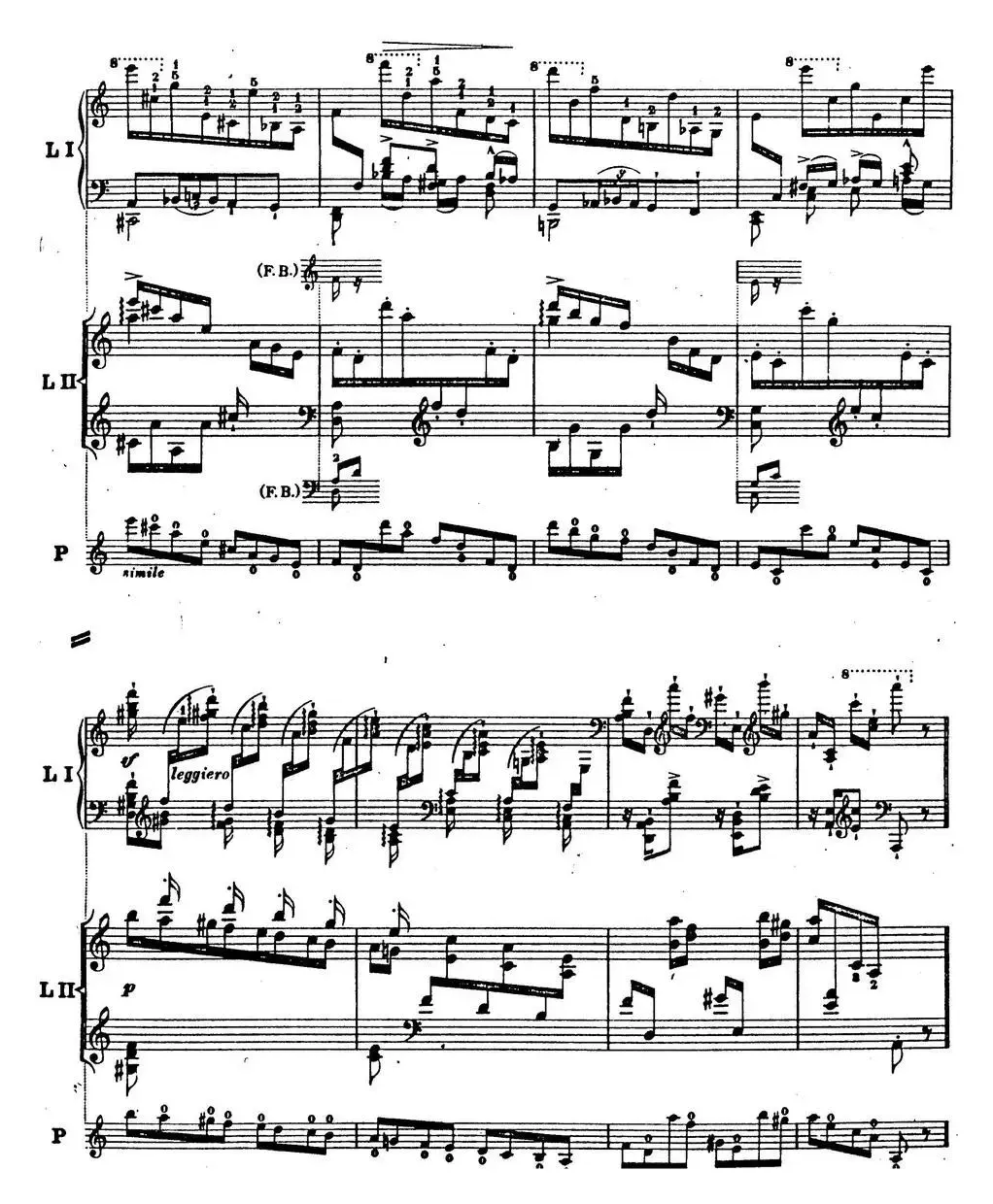 6首帕格尼尼大练习曲（Thema mit Variationen Etude Nr.6）