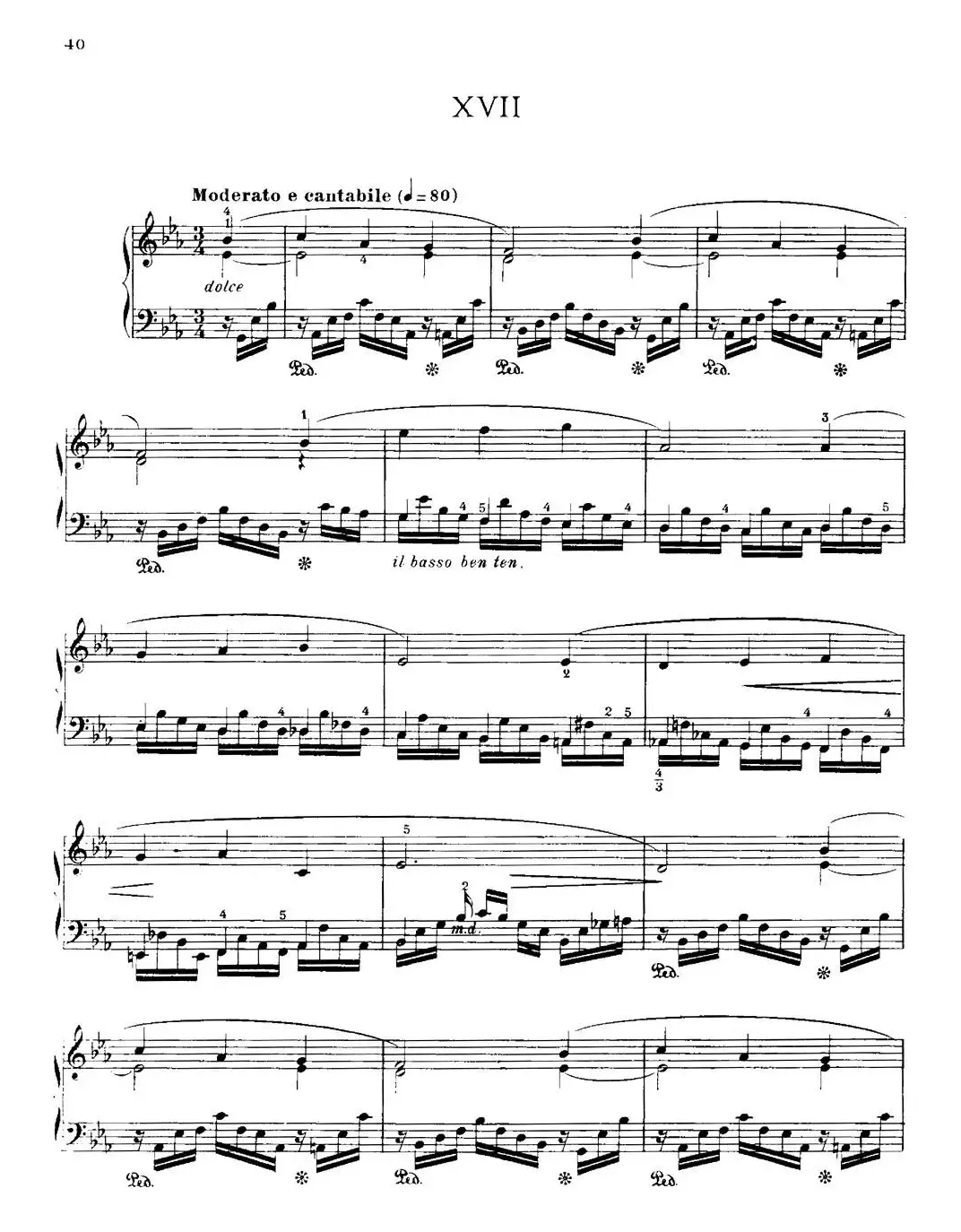 20 Petites Etudes, Op.91（20首小型练习曲）（17）