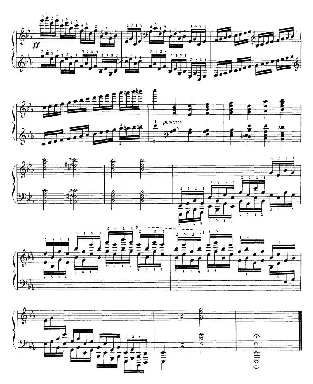 15 Etudes de Virtuosité Op.72 No.7（十五首钢琴练习曲之七）