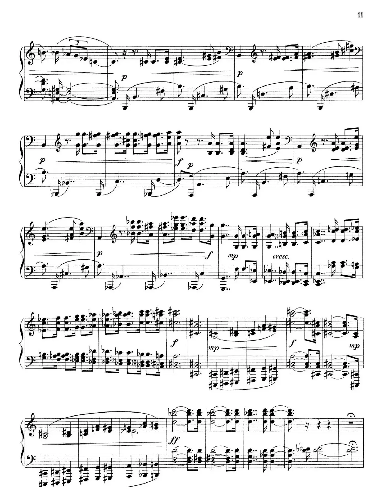 Piano Sonata No.1（第一钢琴奏鸣曲·Ⅲ）