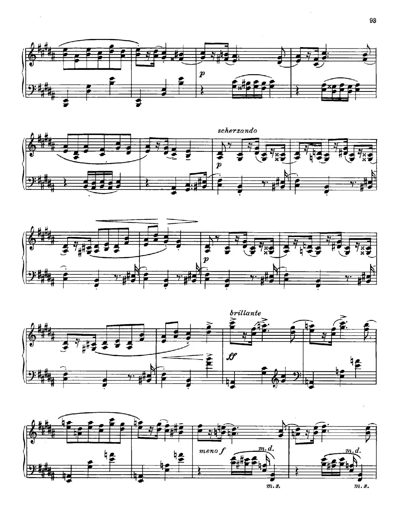 Prokofiev - Ten Pieces Op.12（普罗科菲耶夫-10首小品·4）