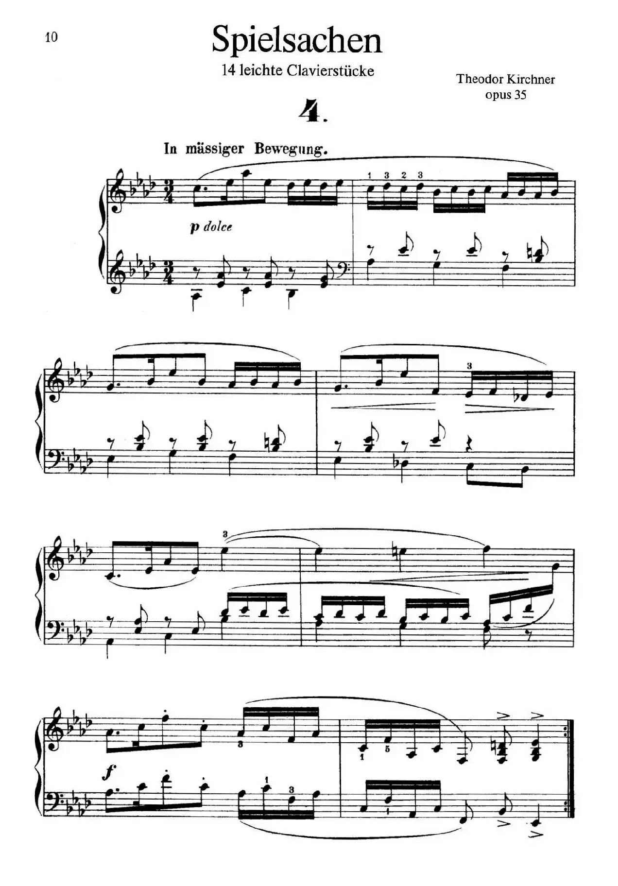 Spielsachen Op.35（玩具·4）