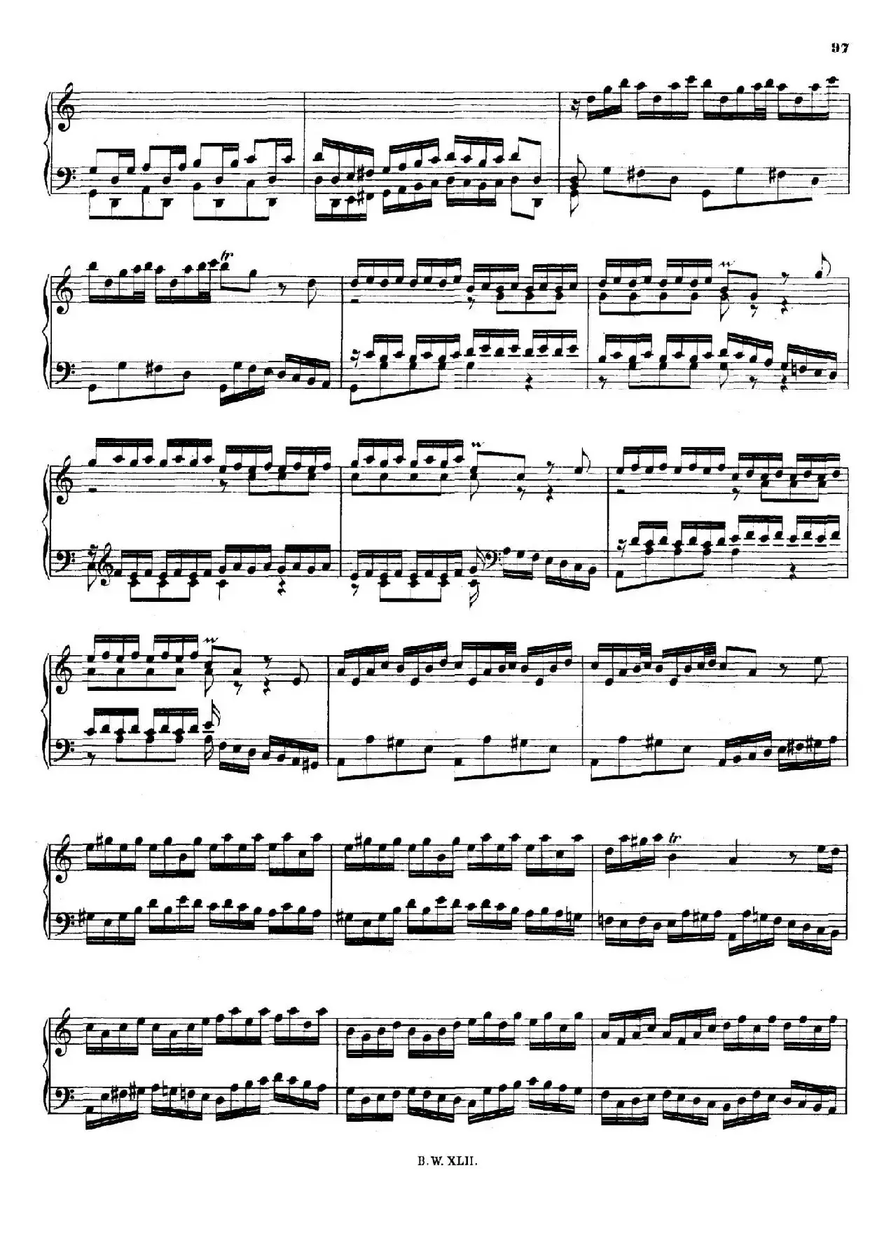 16 Concertos BWV 972-987（十六首为独奏古钢琴而作的协奏曲）（P31——40）