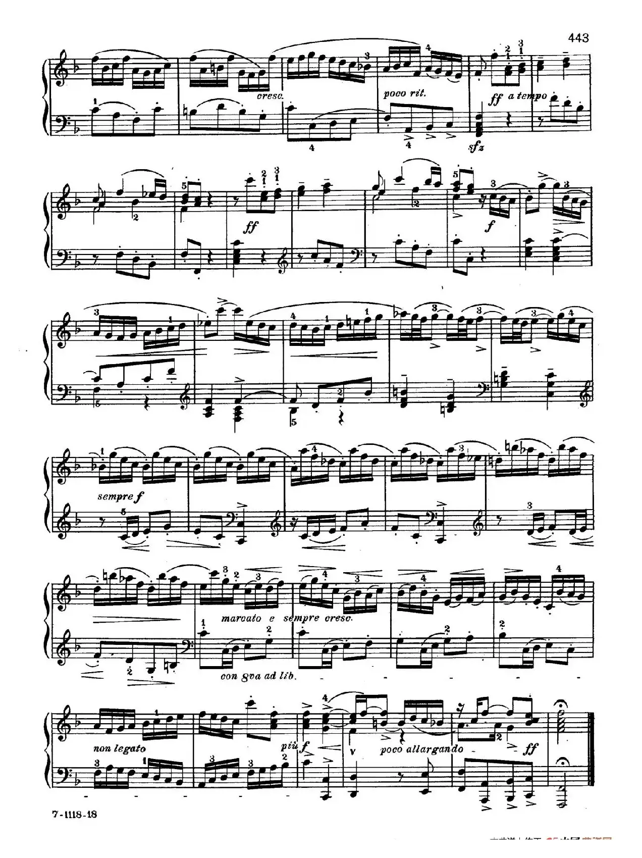 Italian Concerto BWV 971 （意大利协奏曲）