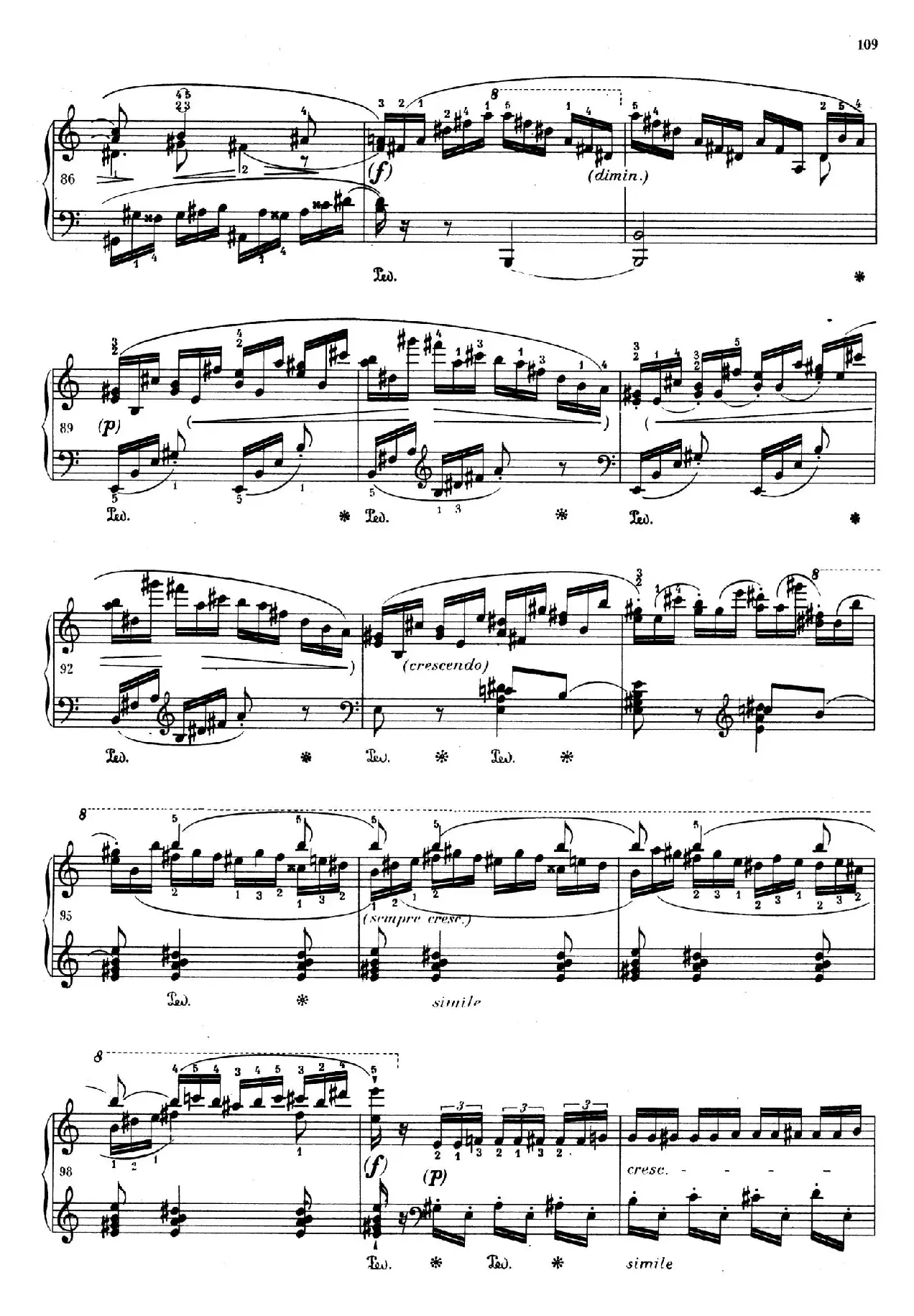 RONDEAU Op.73 （C大调双钢琴回旋曲·独奏版）