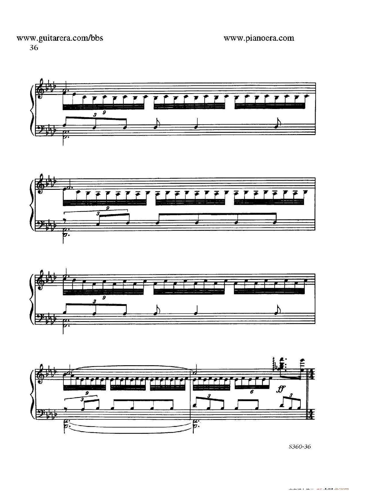 Fourth Piano Sonata S.360（第四钢琴奏鸣曲）