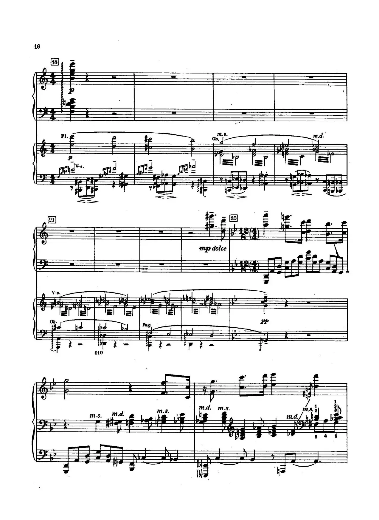 Piano Concerto No.2 in g Minor Op.16（g小调第二钢琴协奏曲·Ⅰ·双钢琴）