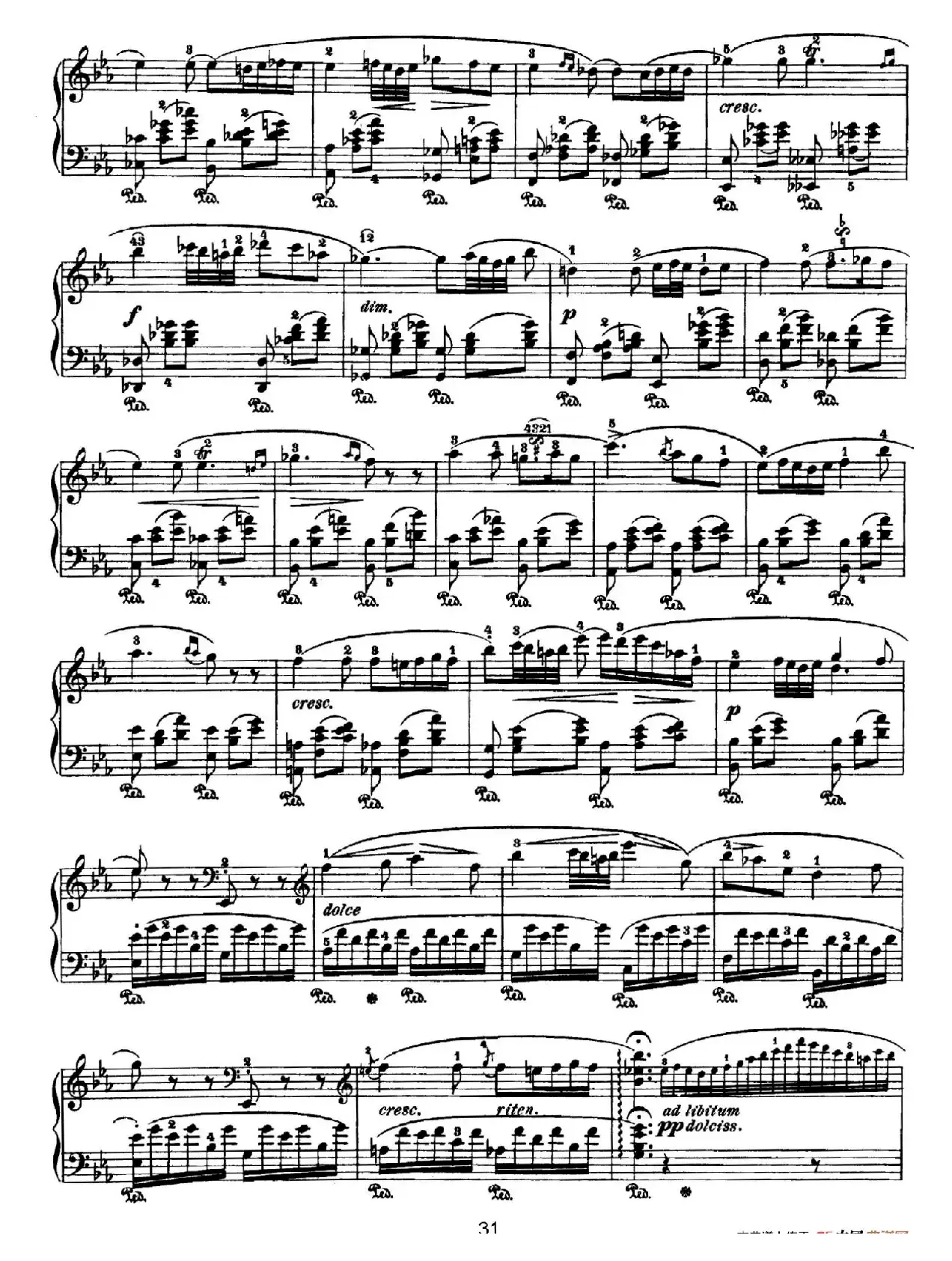 Nocturne No.9 in E-flat Major （降E大调第九号夜曲）