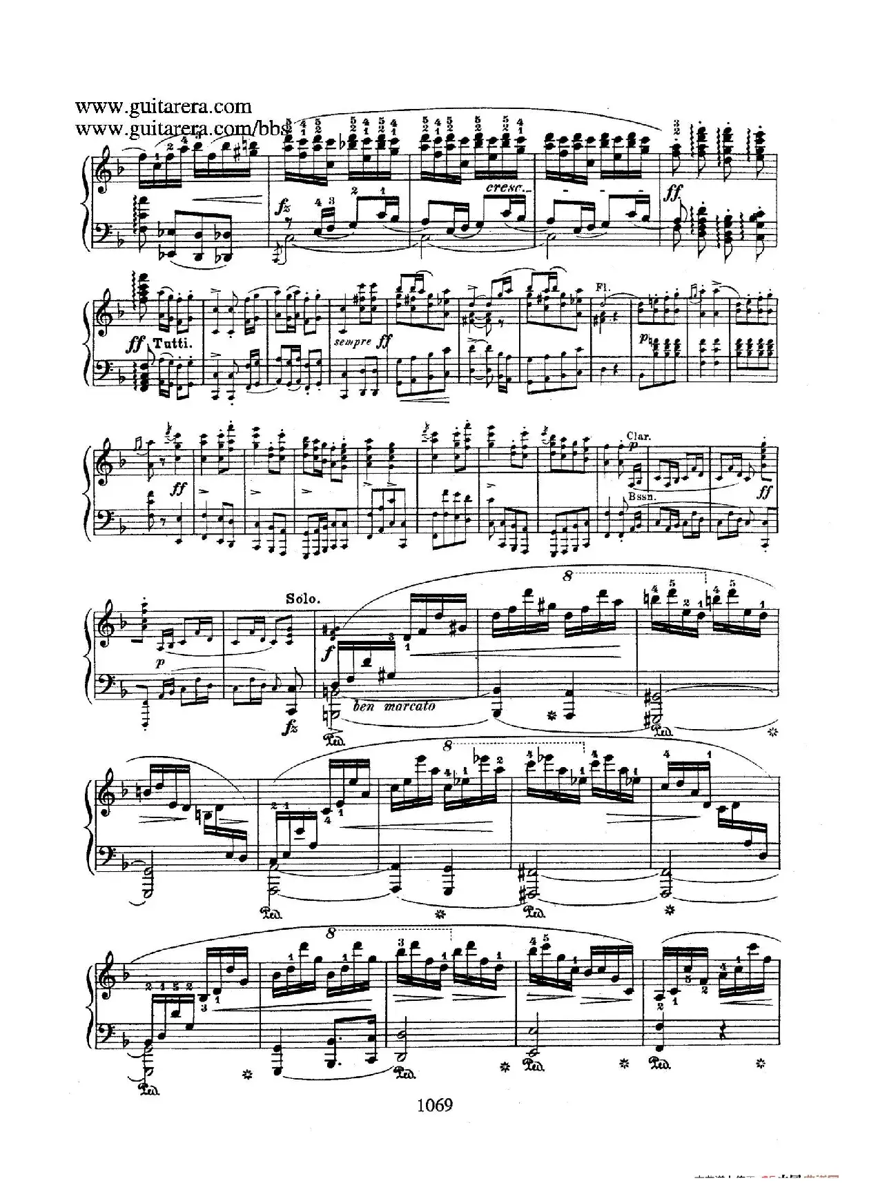 Krakowiak Grand Rondo de Concert Op.14 （克拉科维克音乐会用大回旋曲·钢琴独奏版）