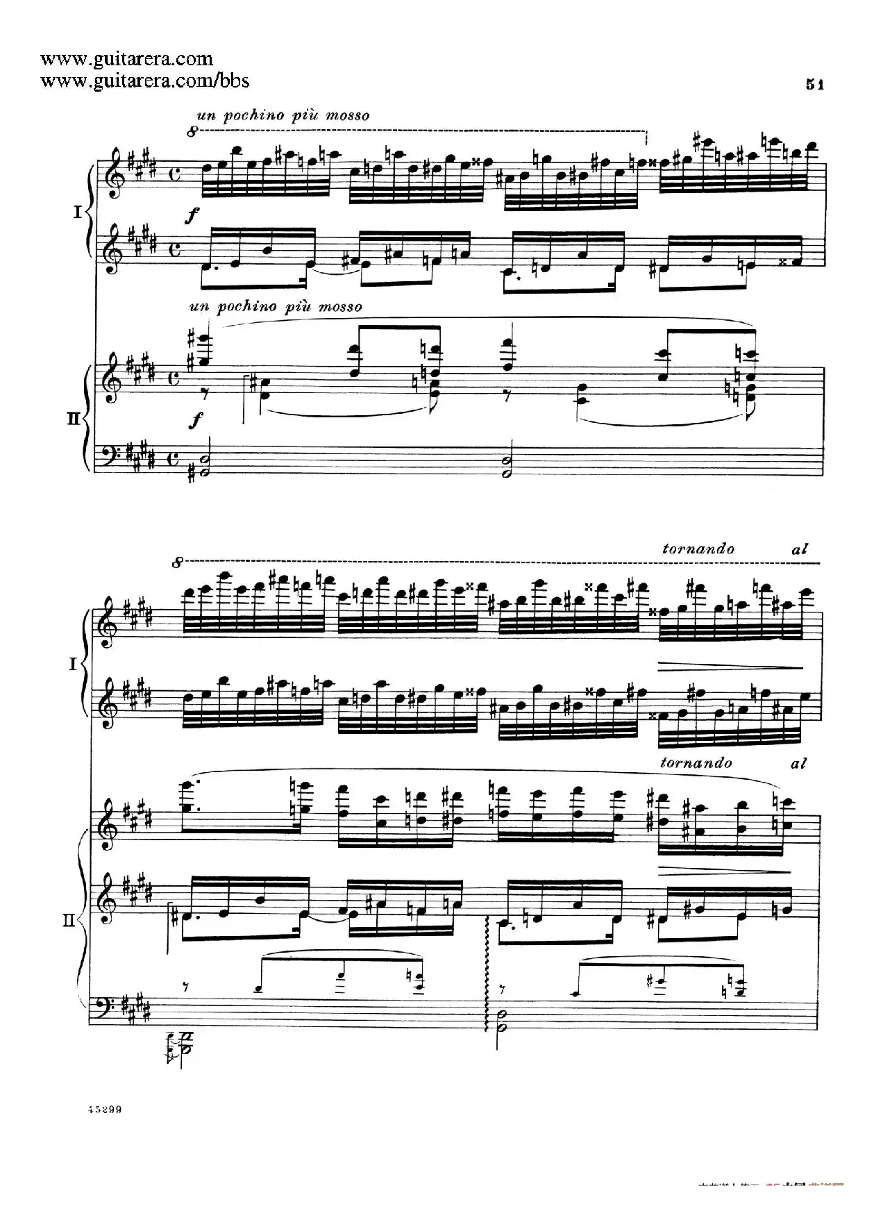 Piano Concerto Op.38（钢琴协奏曲·双钢琴·第二乐章）