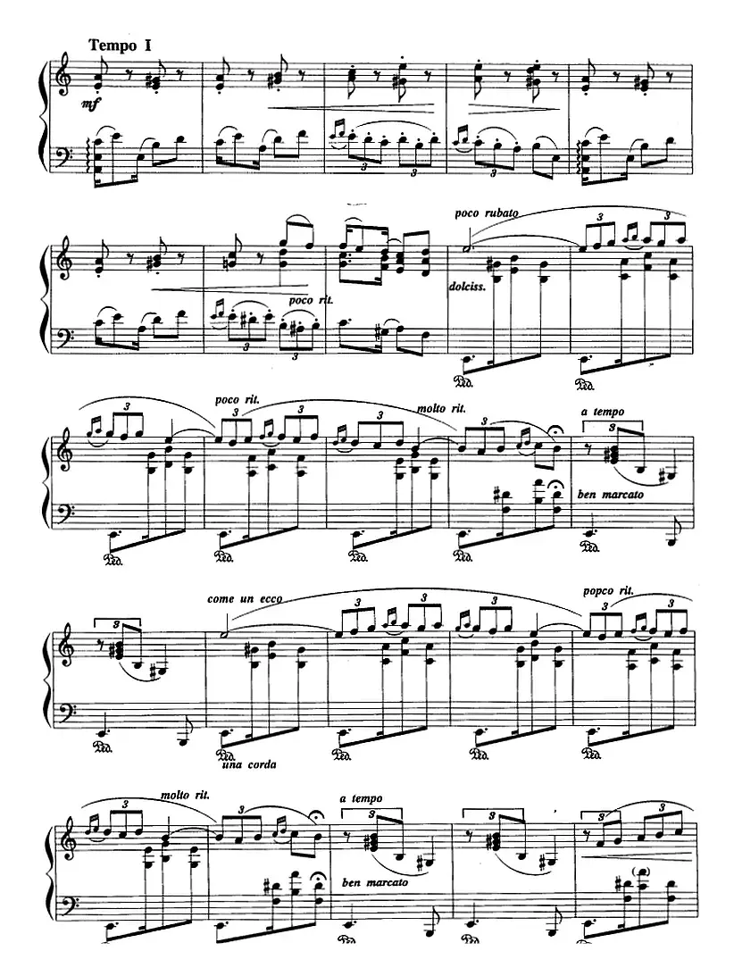 现代钢琴曲：27、探戈舞曲（Op.164，No.2）