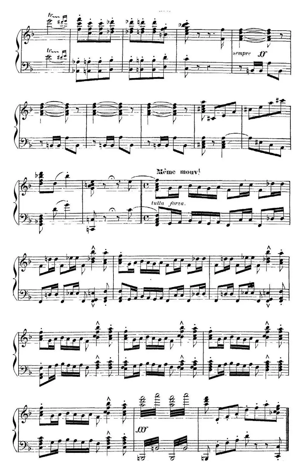 Carmen for Solo Piano（卡门全剧钢琴独奏版）（No.23）