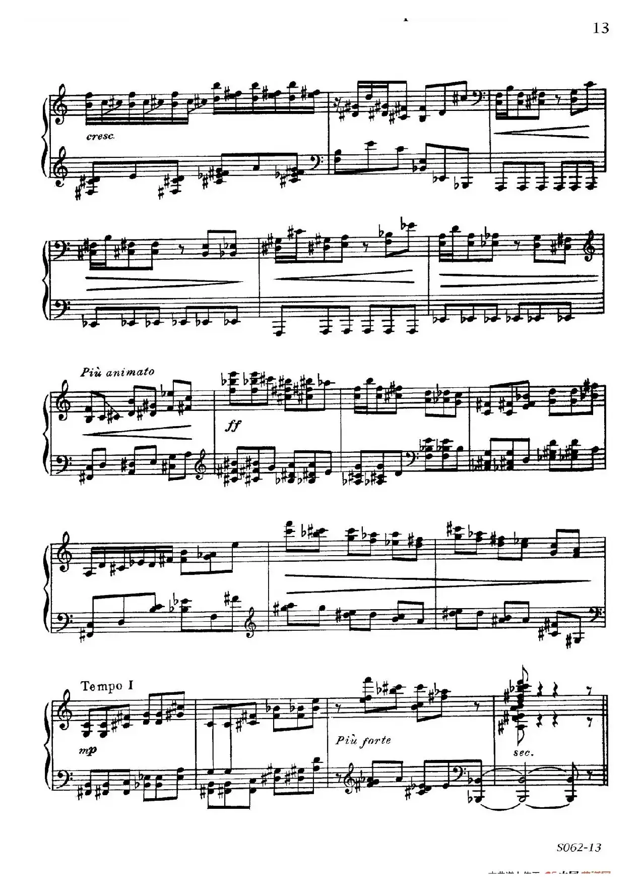 Arabesques Op.42（阿拉伯风格曲 8. 主教）