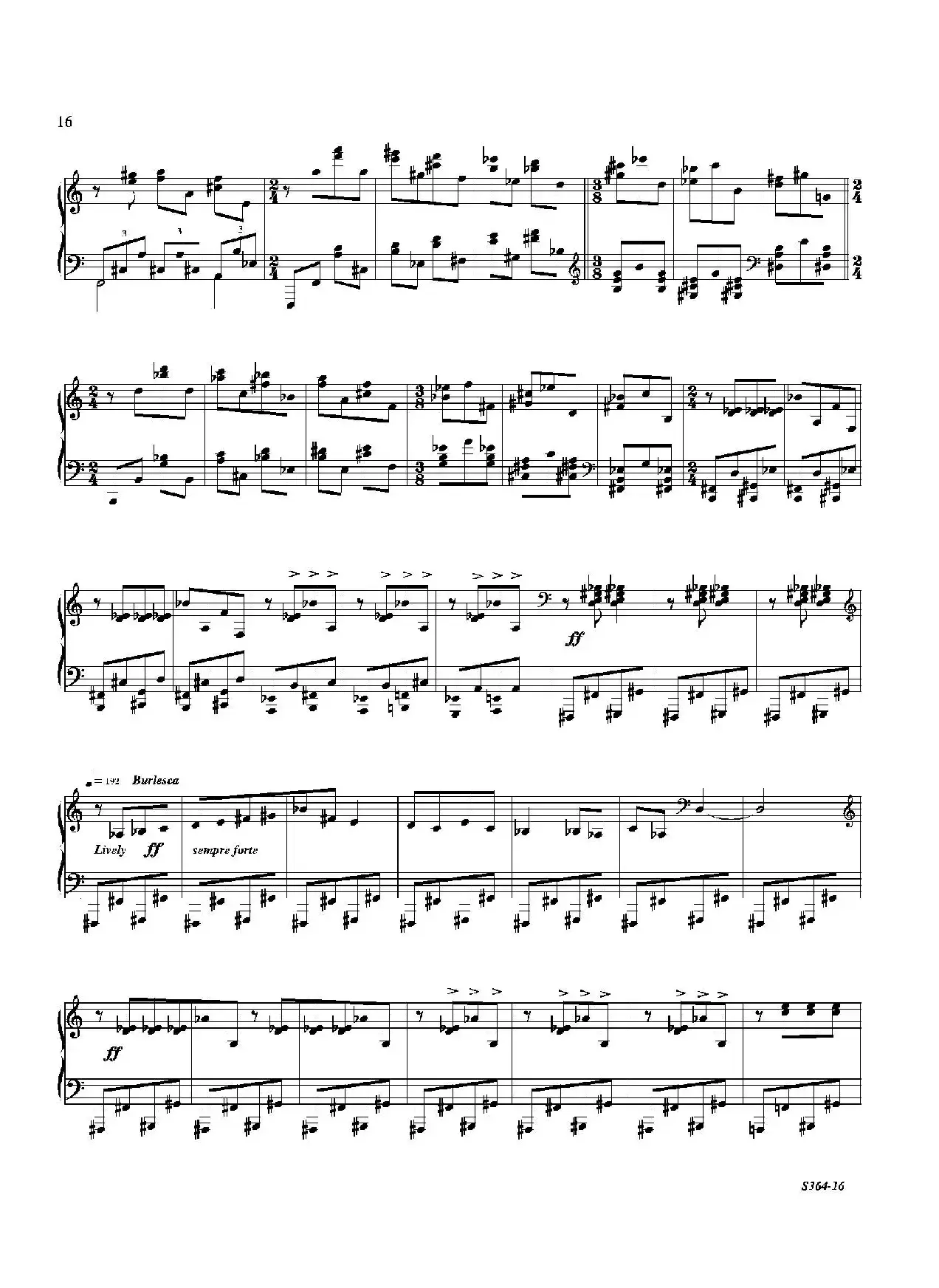 Piano Sonata No.8（第八钢琴奏鸣曲）（1）