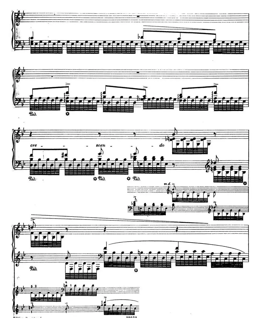 6首帕格尼尼大练习曲（Tremolo Etude Nr.1）