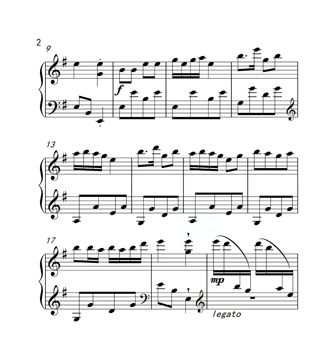 第四级 欢乐的“锅庄”跳起来（中国音乐学院钢琴考级作品1~6级）