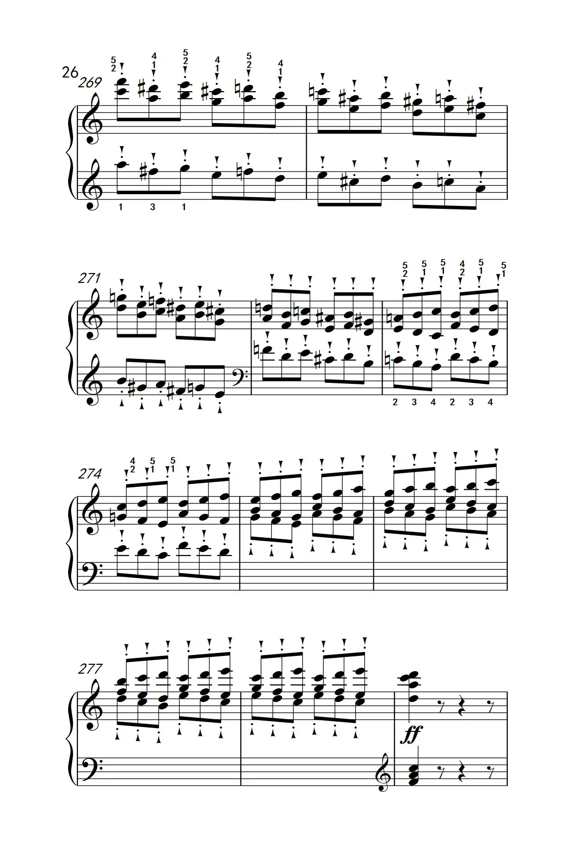 奏鸣曲 Opus 2 Nr.3 第四乐章（贝多芬奏鸣曲集 1）