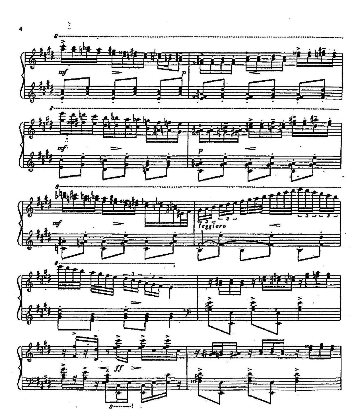 Carmen Variations 12 Pieces（12首卡门主题变奏曲·3）