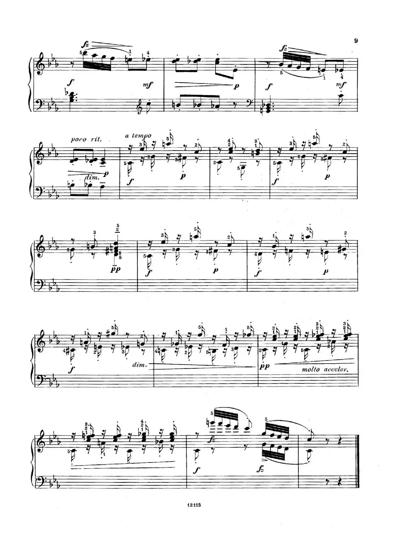 Six Humorous Bagatelles Op.11（6首幽默小品·4）