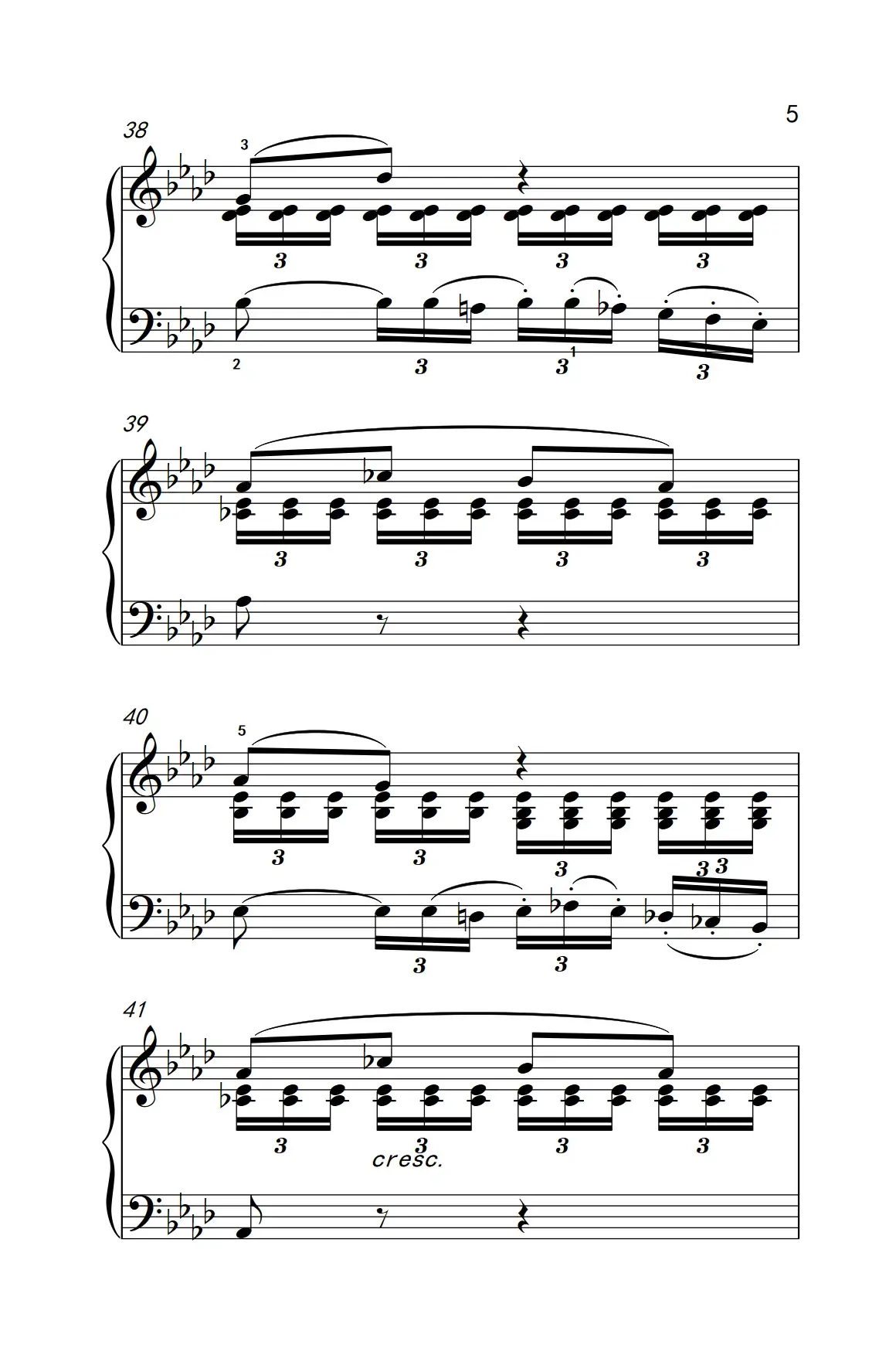 第八钢琴奏鸣曲（悲怆） 如歌的慢板