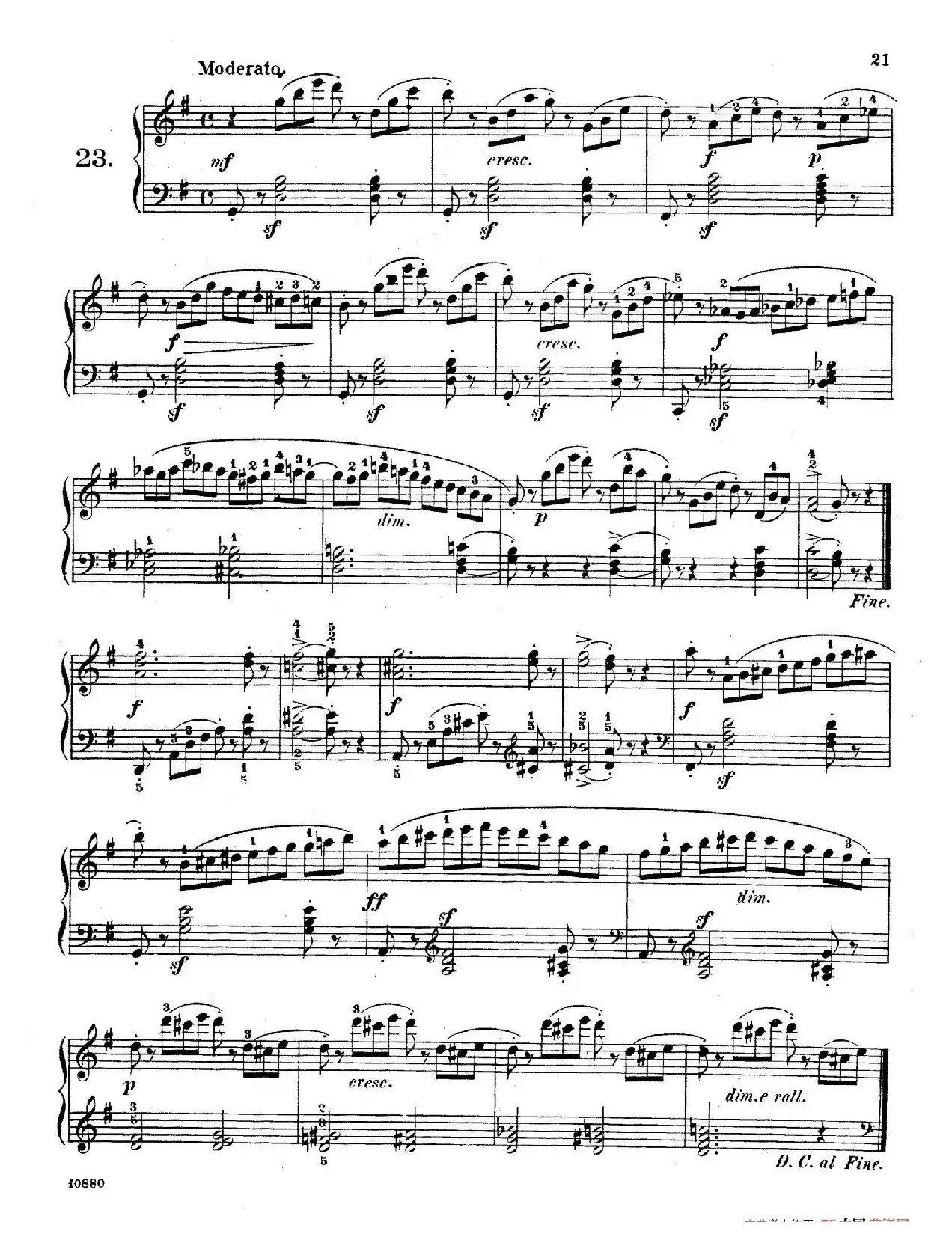 Etudes Enfantines Op.37（儿童钢琴练习曲 第21——25首）