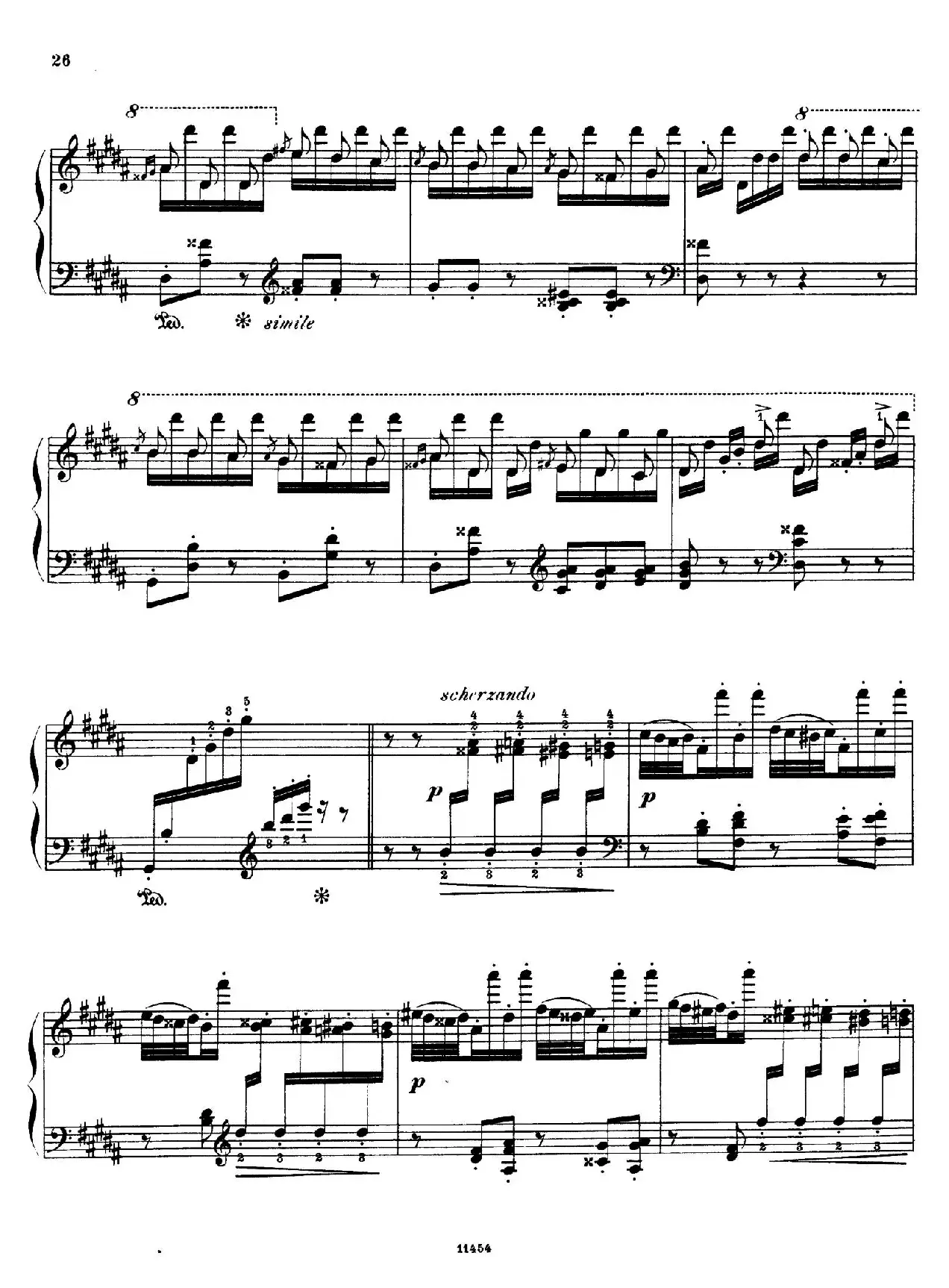 Paganini Etudes No.3 in G# （6首帕格尼尼大练习曲之Ⅲ）