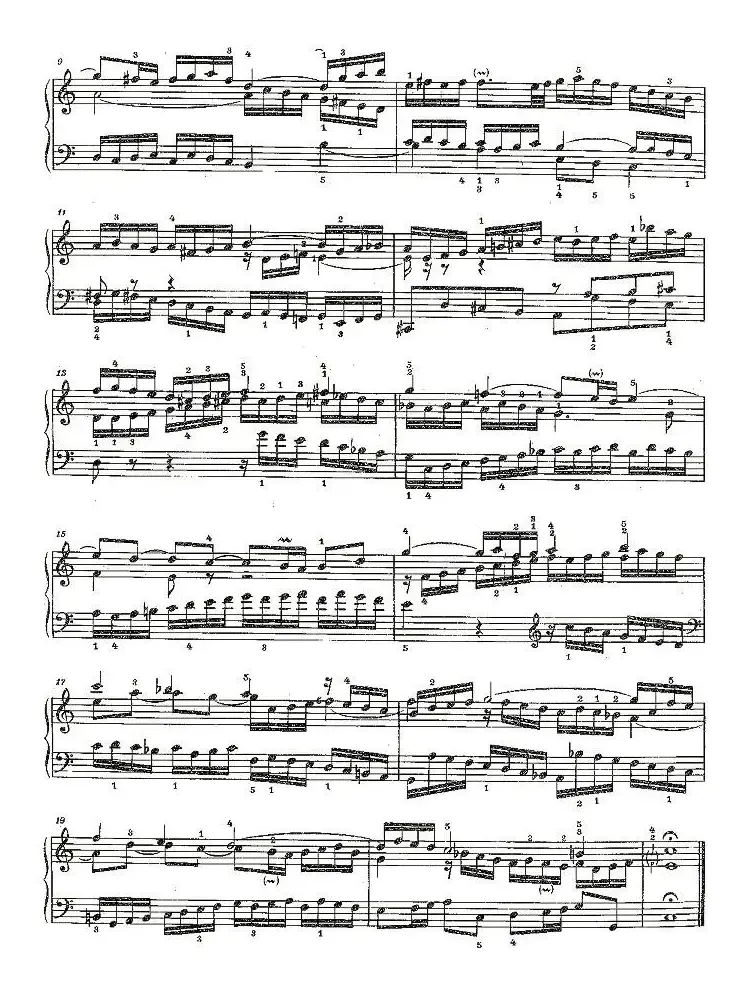 Sinfonia 1 BWV-787