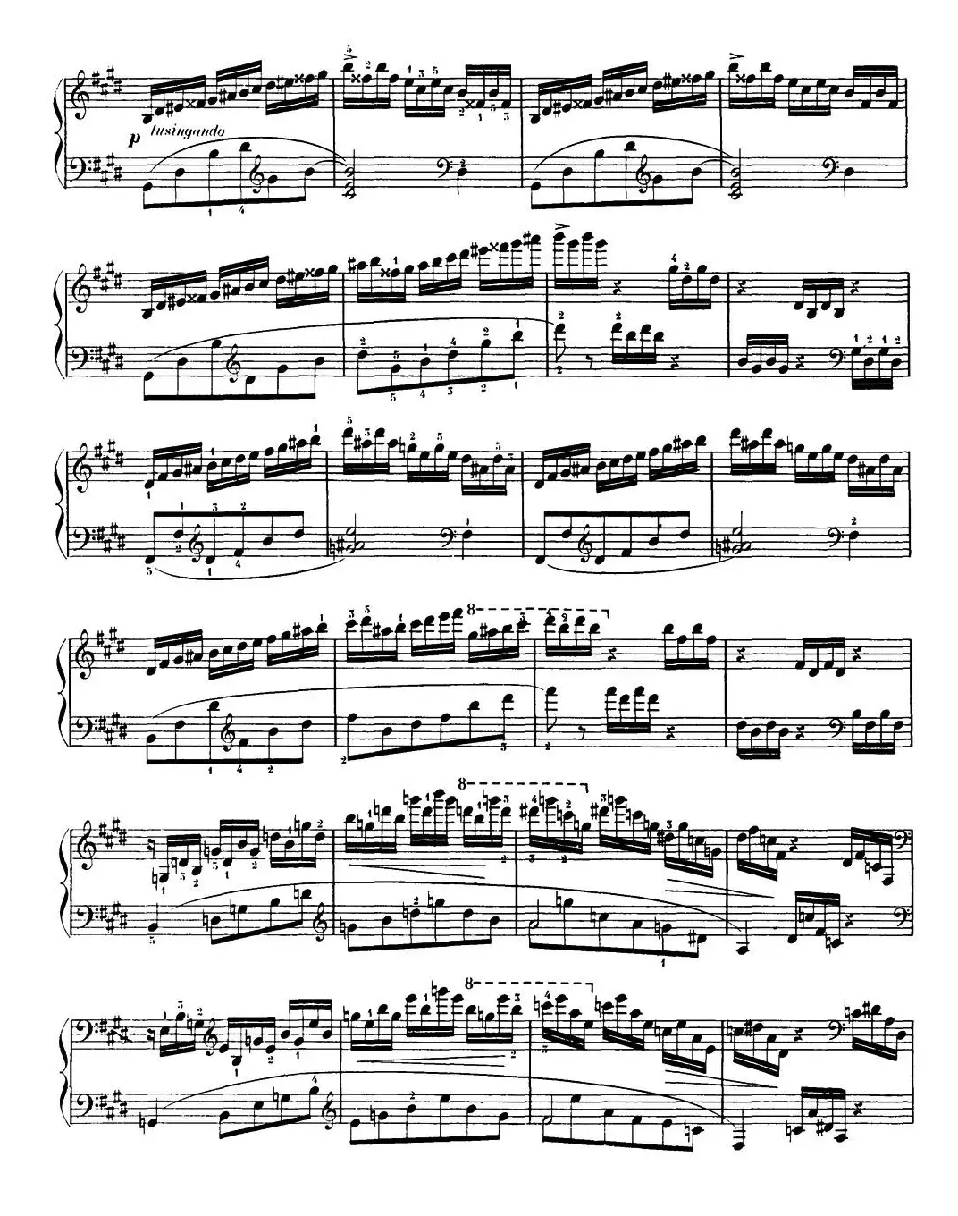 15 Etudes de Virtuosité, Op.72  No.1  （十五首钢琴练习曲之一）