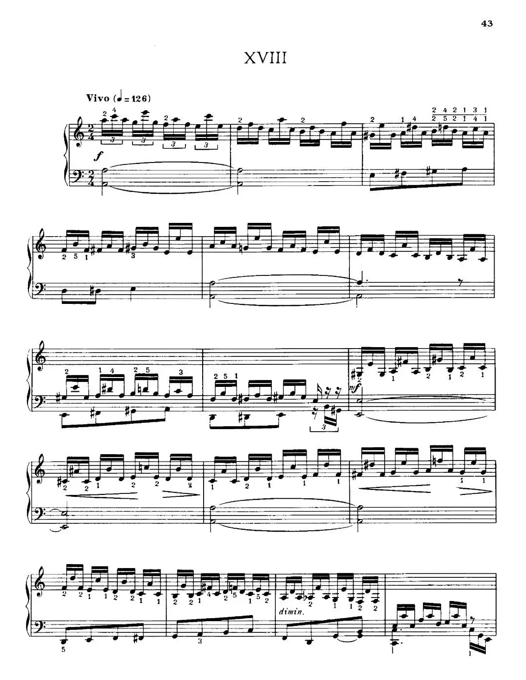 20 Petites Etudes, Op.91（20首小型练习曲）（18）