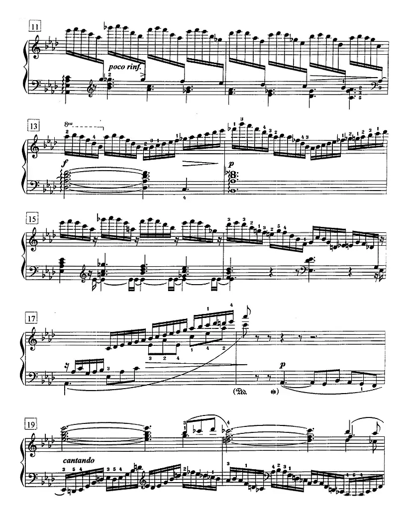 钢琴教程第七级 练习曲（OP.72 No.11）