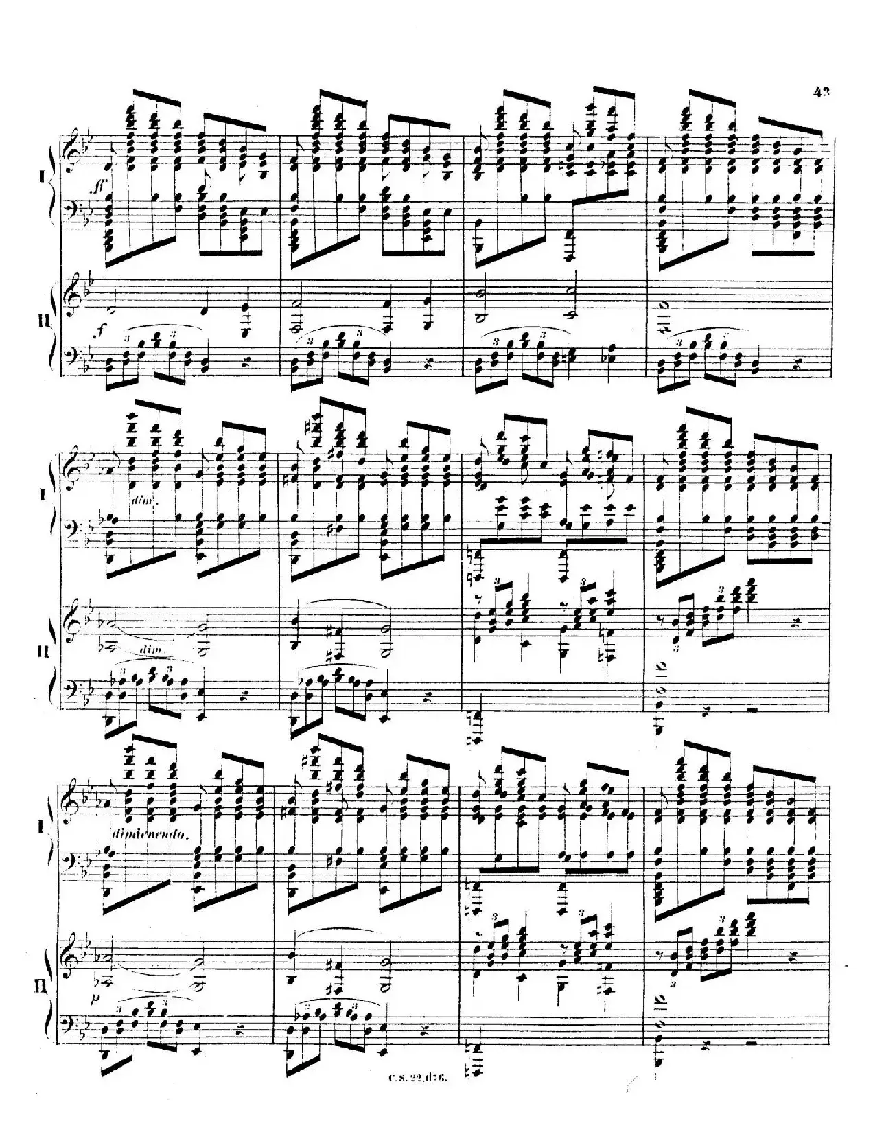 Piano Concerto No.2 in F Major Op.35（F大调第二钢琴协奏曲·Ⅱ·双钢琴）