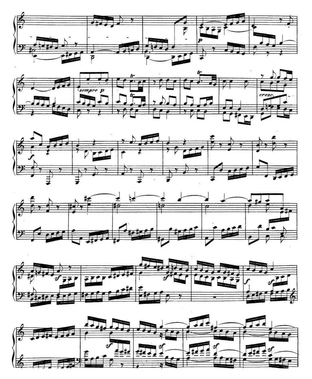 贝多芬钢琴奏鸣曲28 A大调 Op.101 A major