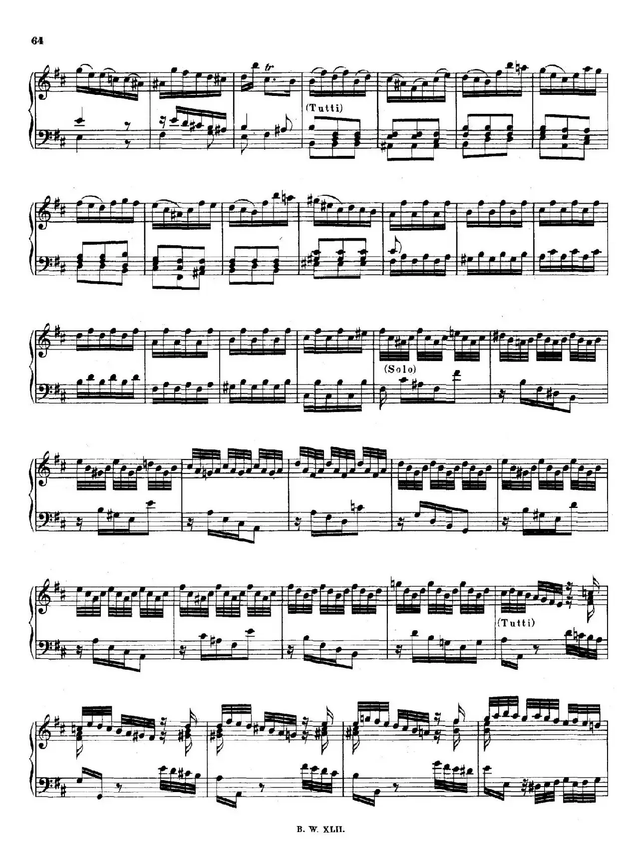 16 Concertos  BWV 972-987（十六首为独奏古钢琴而作的协奏曲）（P1——10）