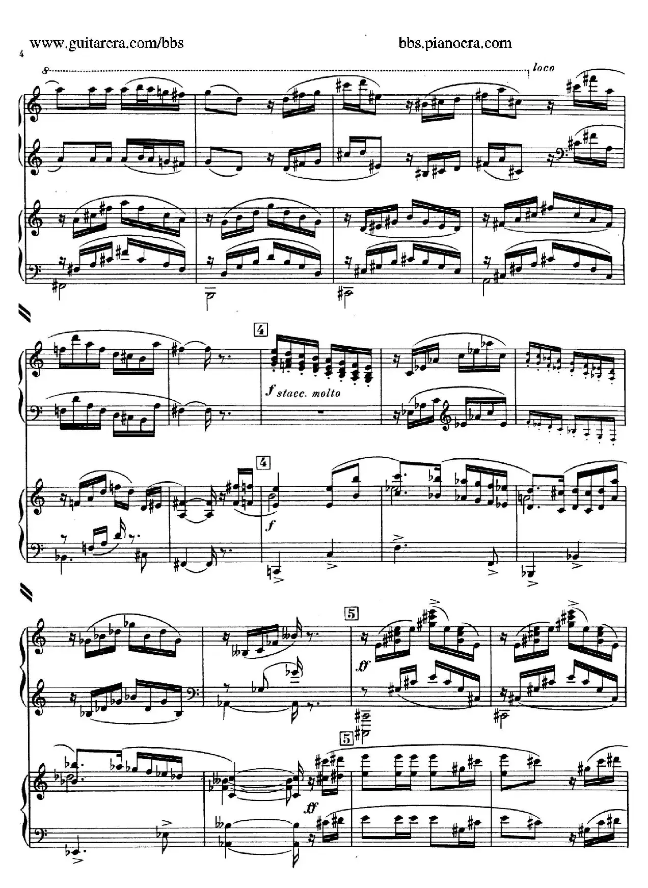 Piano Concerto in c-sharp Minor （升c小调钢琴协奏曲·第一乐章）