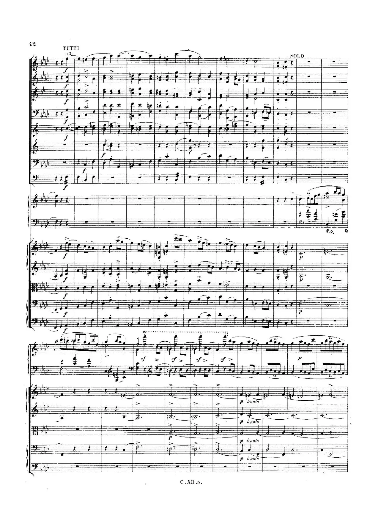 Piano Concerto No.2 in f Minor Op.21（f小调第二钢琴协奏曲·总谱）