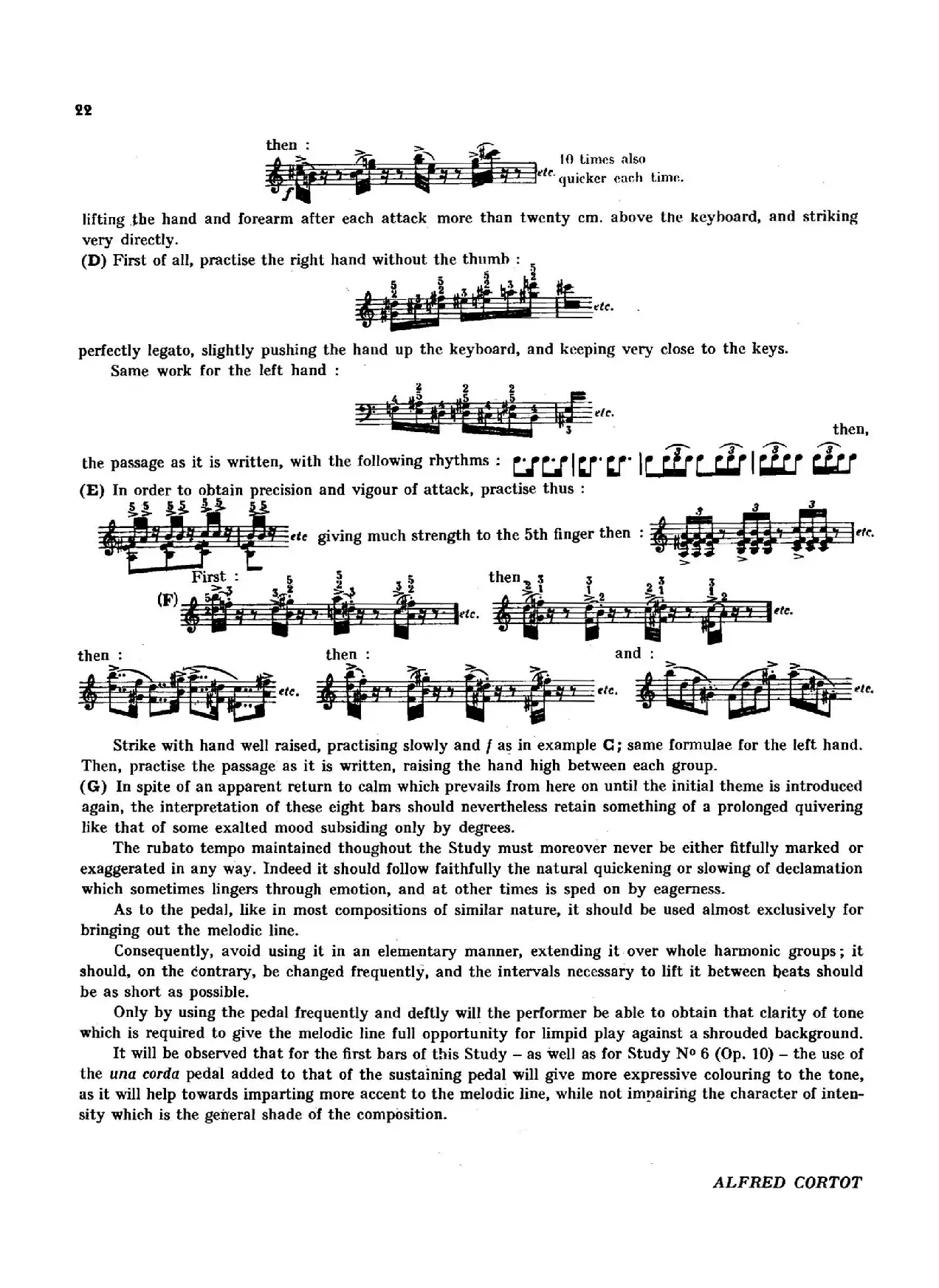 12 Etudes Op.10 柯尔托教学版（12首练习曲·3）