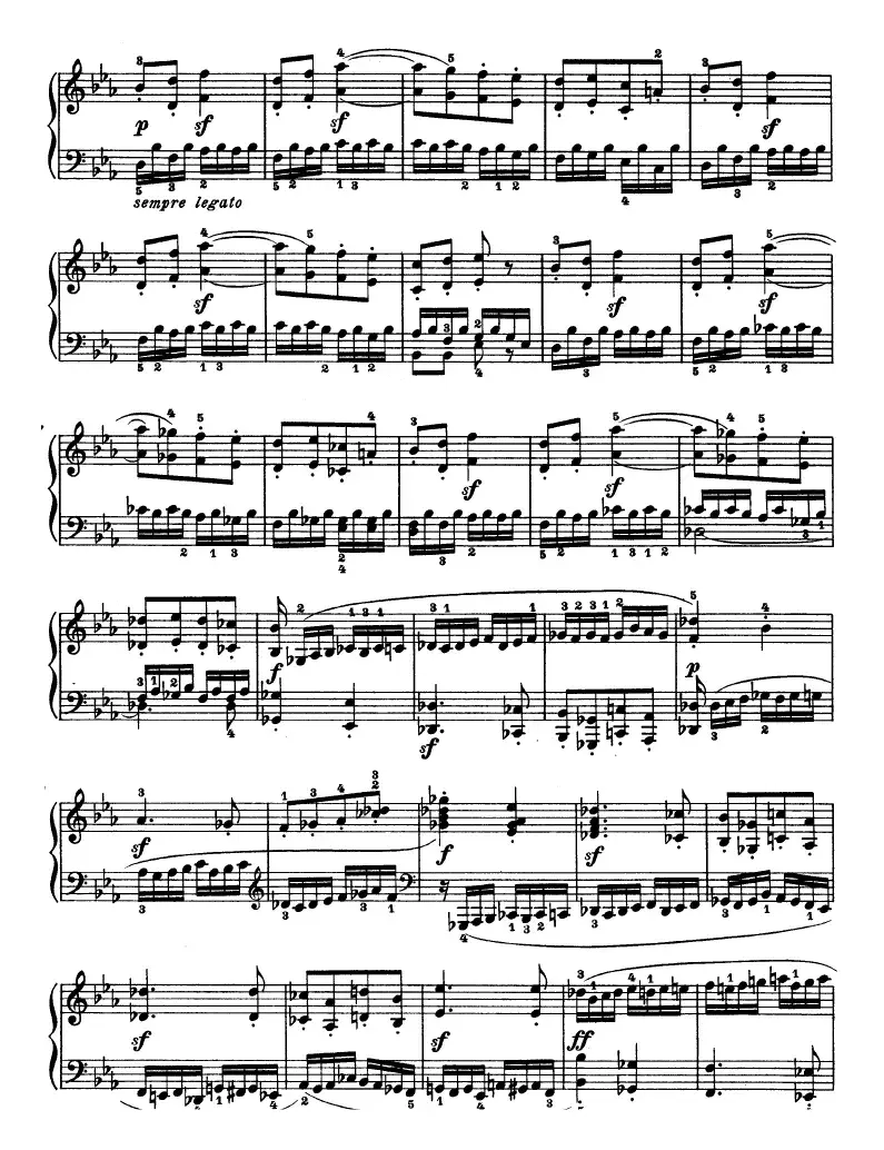 SONATE（第十三钢琴奏鸣曲-Op.27 No.1）