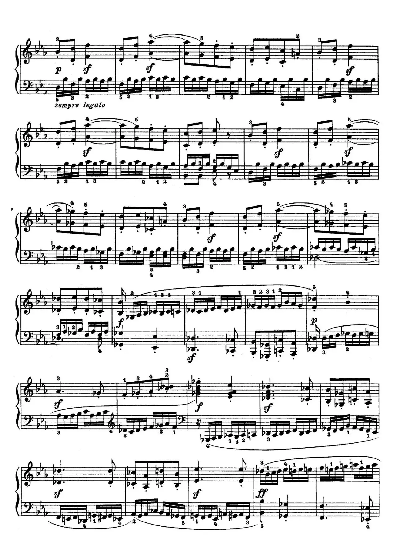 Piano Sonata in Es-dur Op. 27-1（降E大调第十三钢琴奏鸣曲）