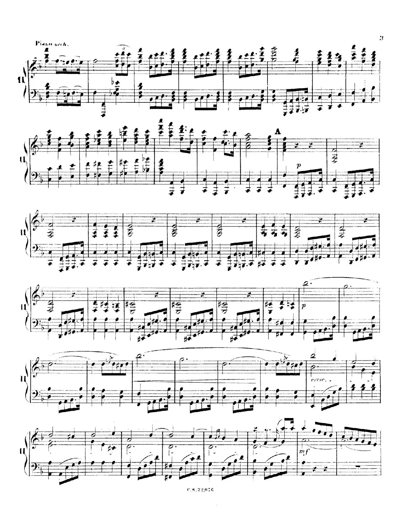 Piano Concerto No.2 in F Major Op.35（F大调第二钢琴协奏曲·Ⅰ·双钢琴）