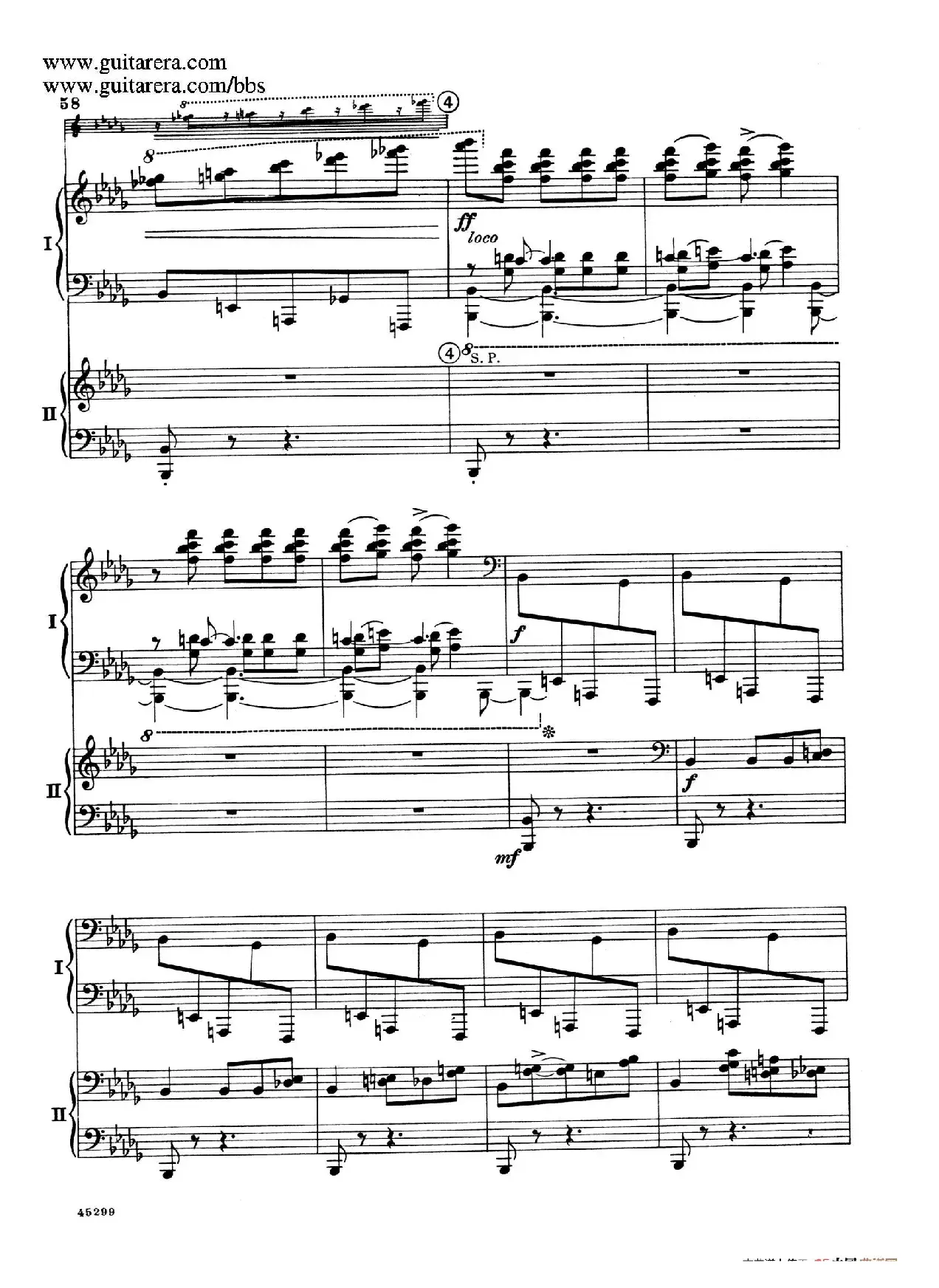 Piano Concerto Op.38（钢琴协奏曲·双钢琴·第三乐章）