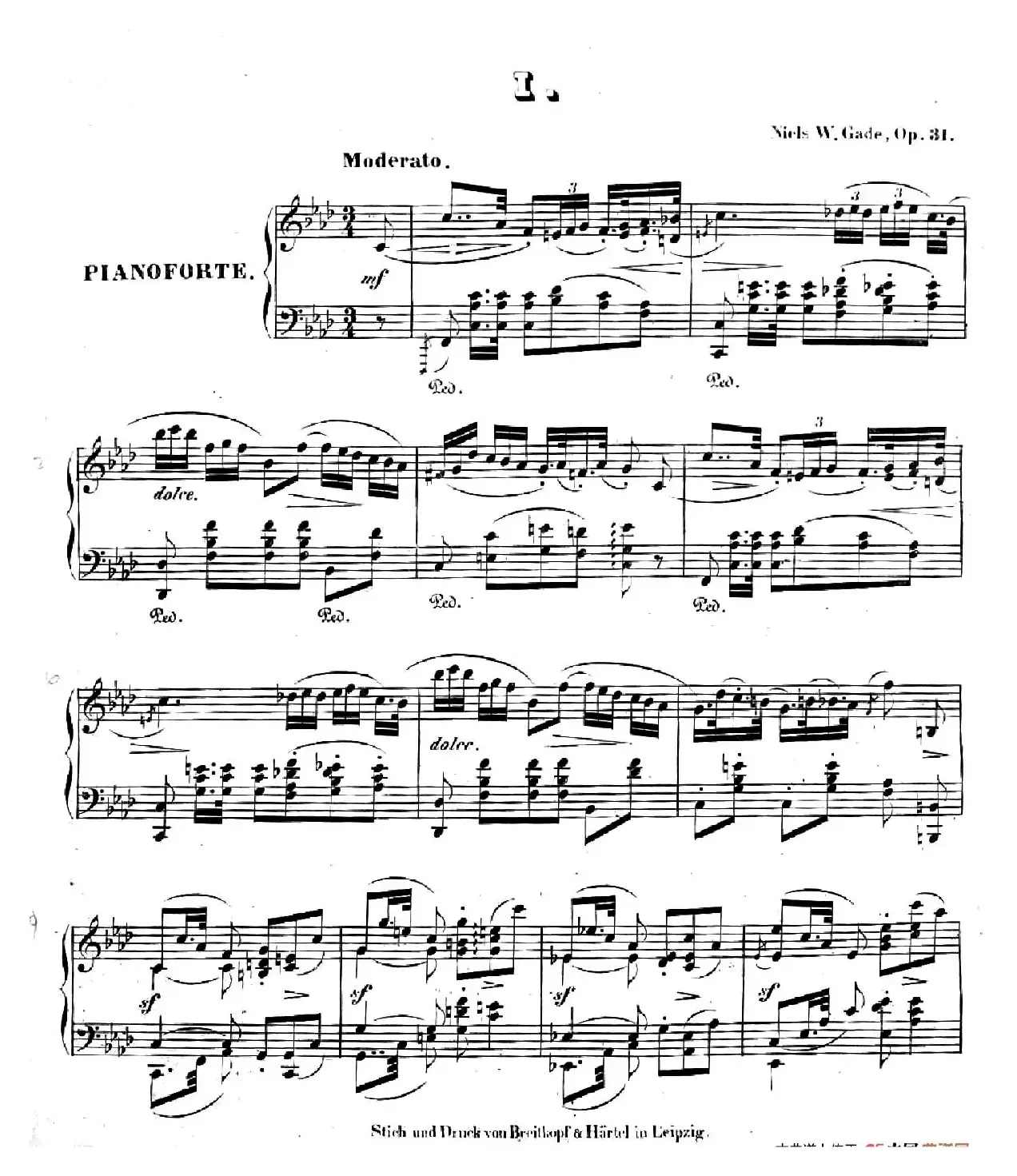 Phantasiestücke Op.31（幻想曲集·1. f小调）